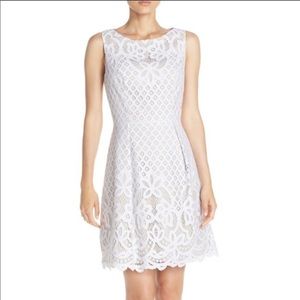 Adrianna Papell Sleeveless Lace Dress